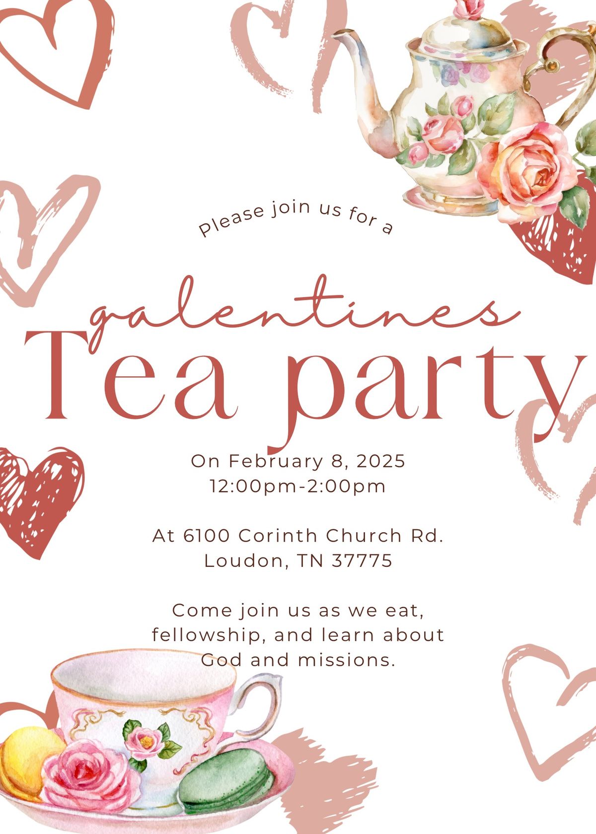 WMU Galentines Tea Party