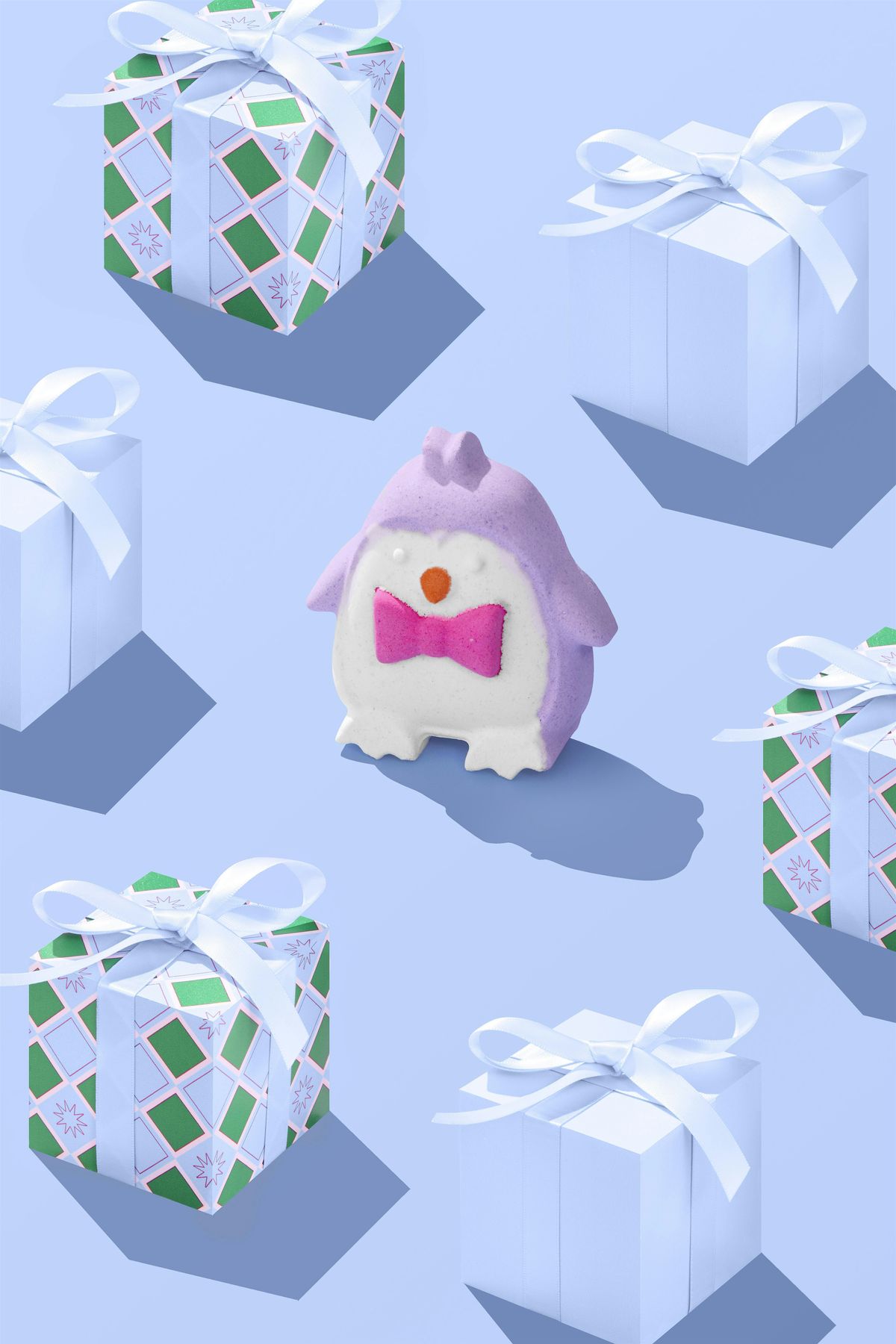 EXPERIENCE LUSH : BOMBE DE BAIN PENGUIN