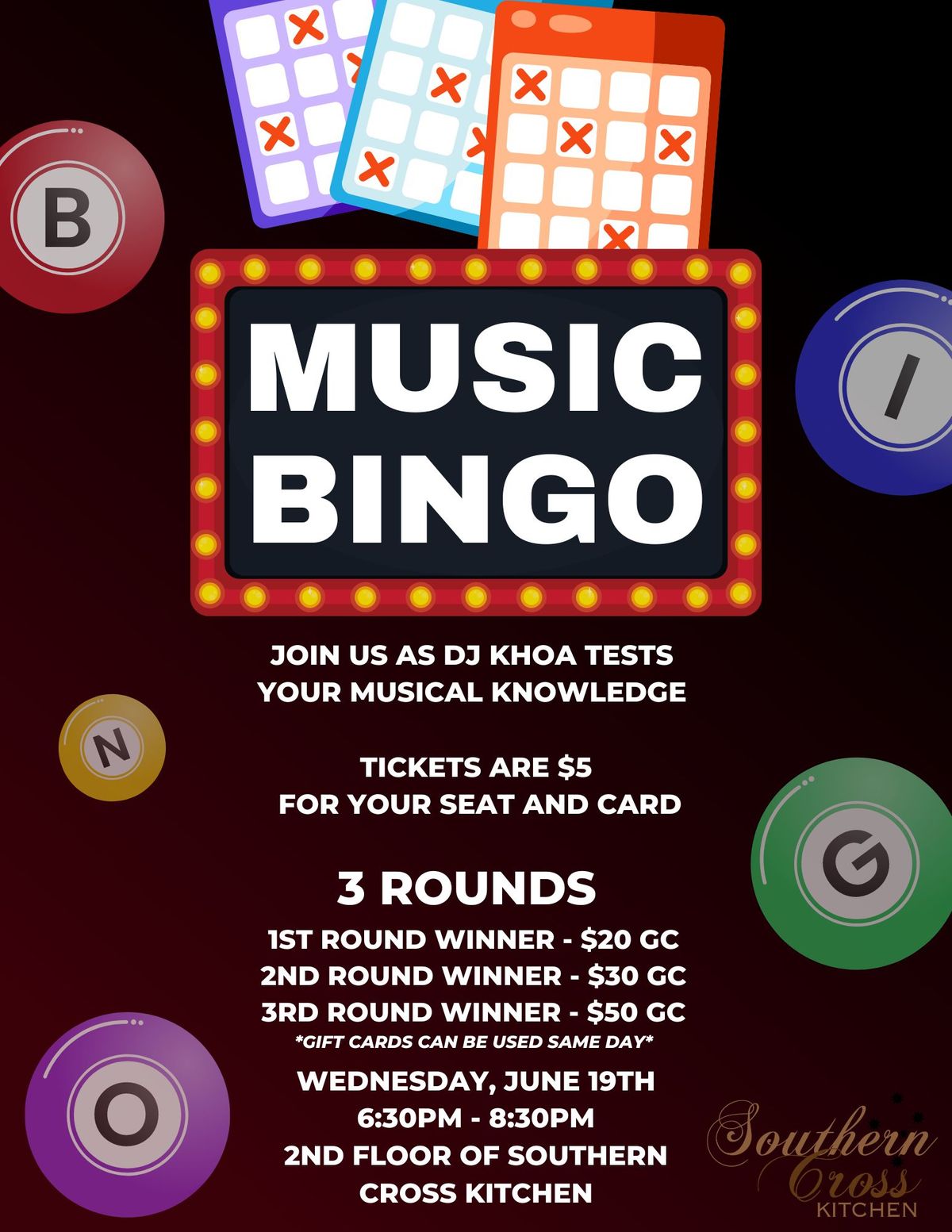 Music Bingo 