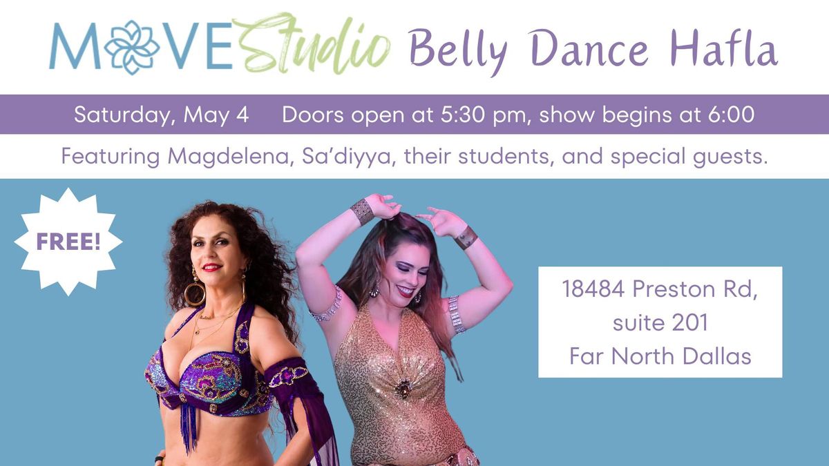 Oasis Belly Dance Hafla (PARTY) at MoveStudio