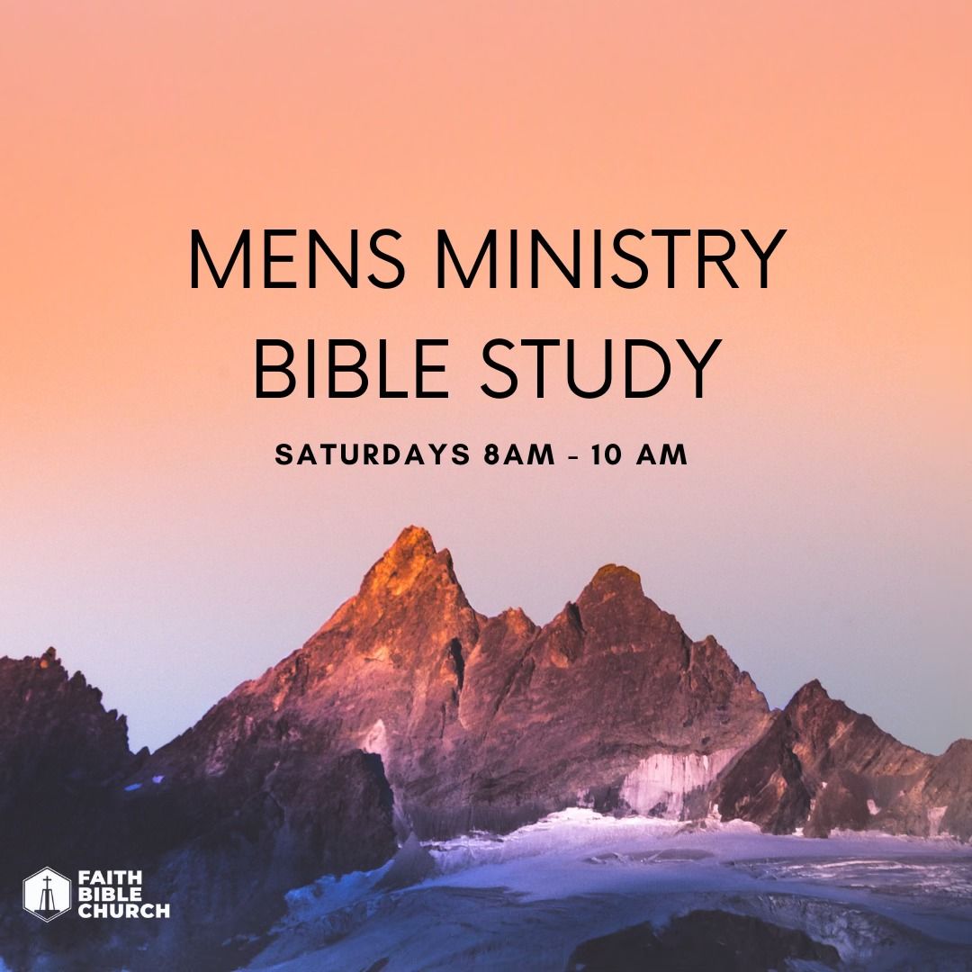 Mens Ministry Bible Study 