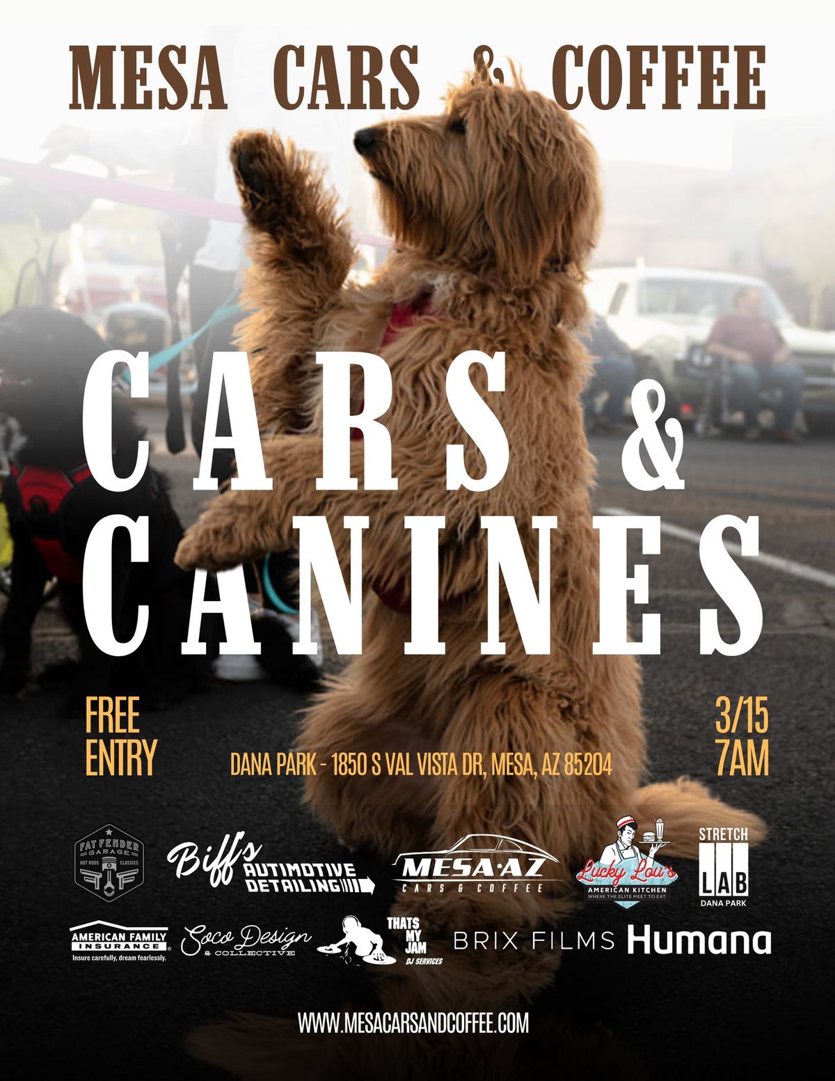 Mesa Cars & Coffee - Cars & Canines Donation Drive