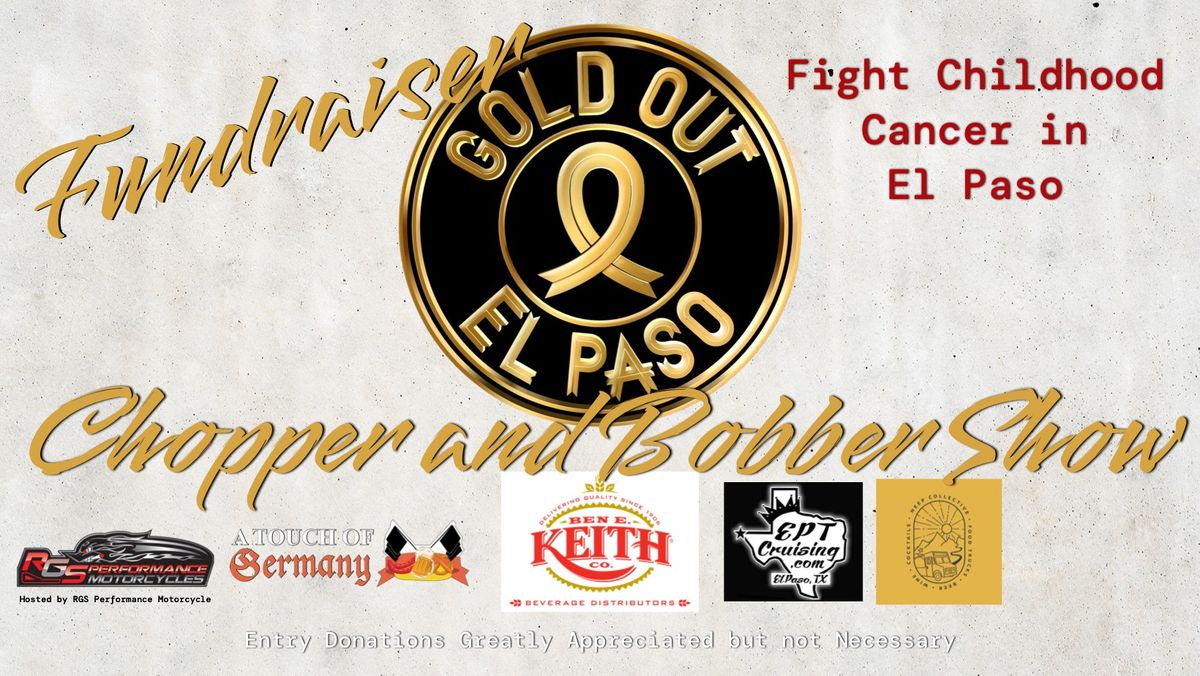 Gold Out Fundraiser for Childhood Cancer in El Paso