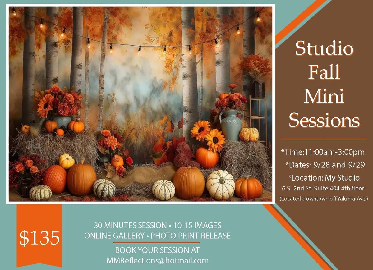 Studio Fall Mini sessions 