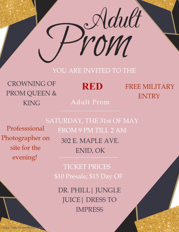 RED Adult Prom 