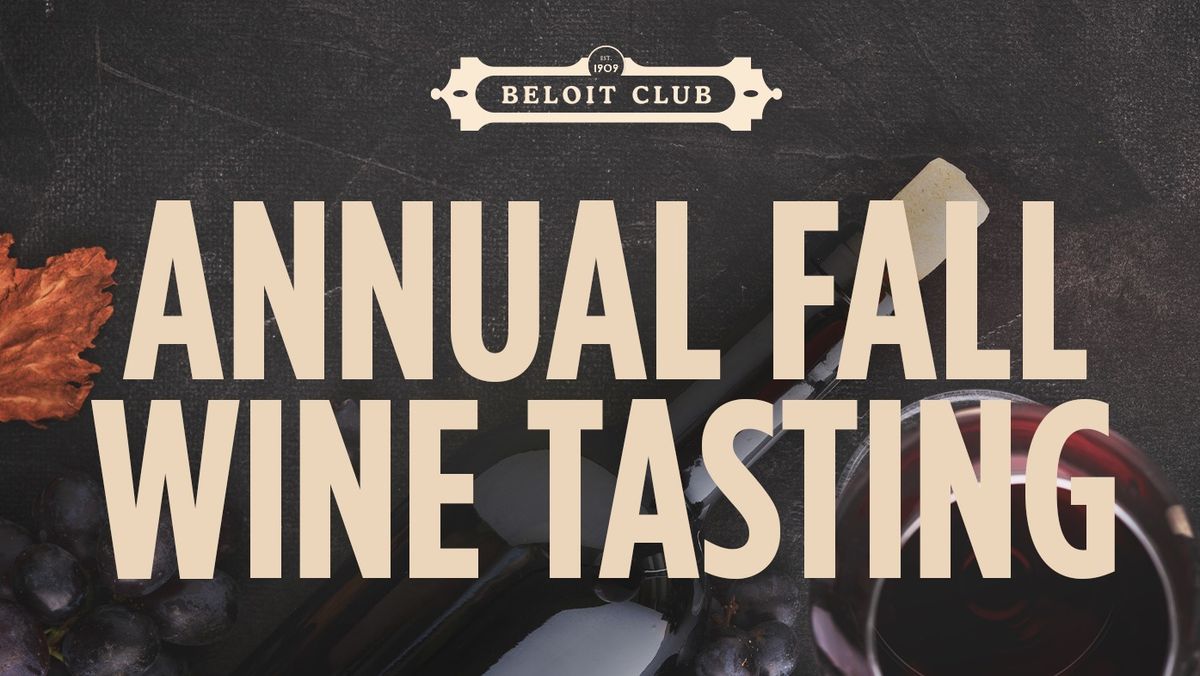 Fall Wine Tasting & Sale