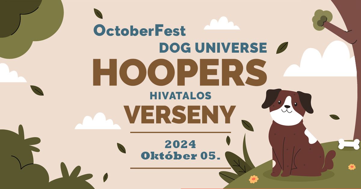 OctoberFest Dog Universe Hivatalos Hoopers Verseny