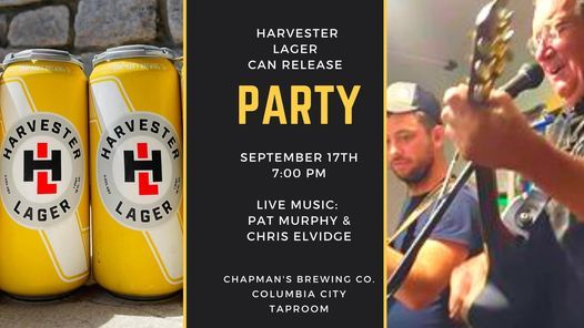 Harvester Lager Can Release Party