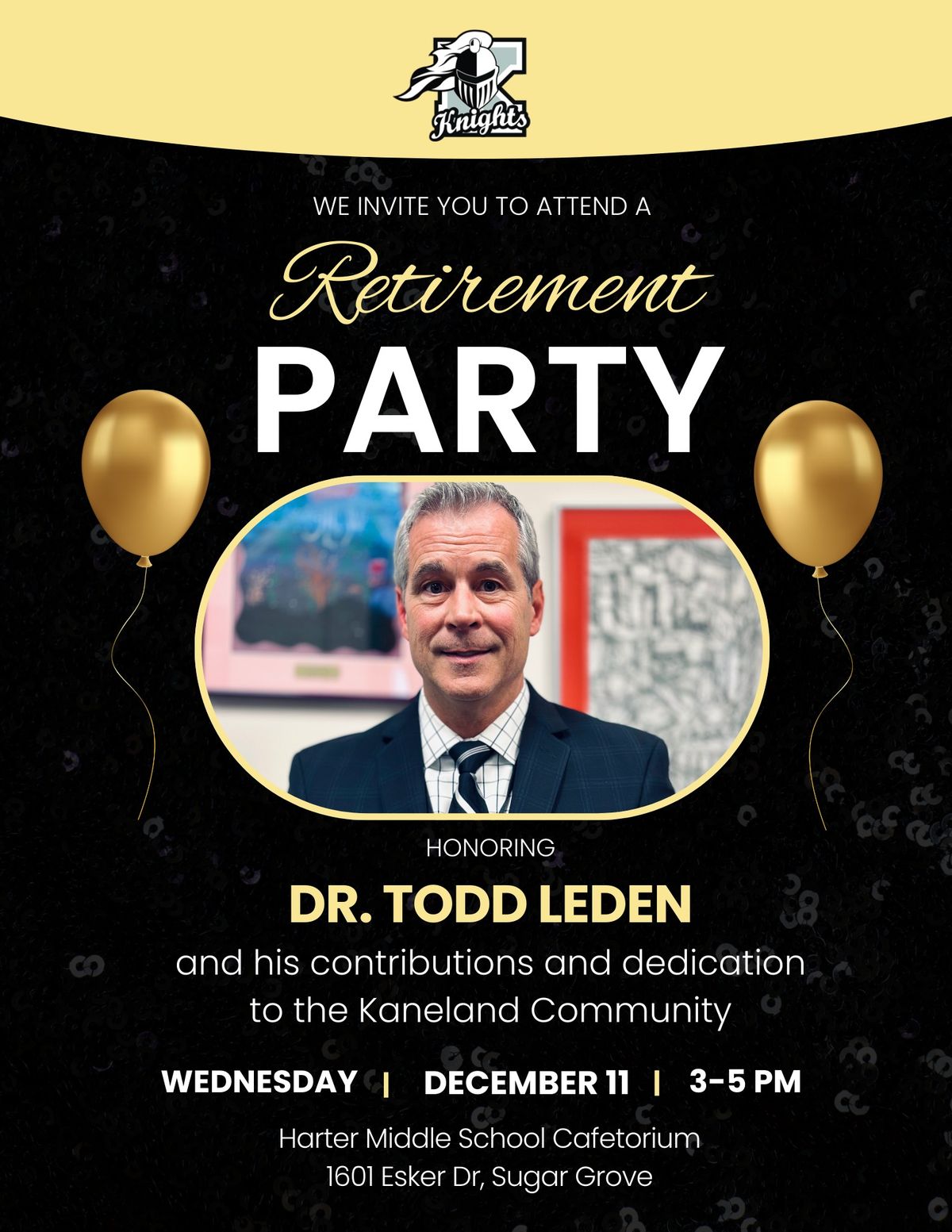 Dr. Todd Leden's Retirement Party 