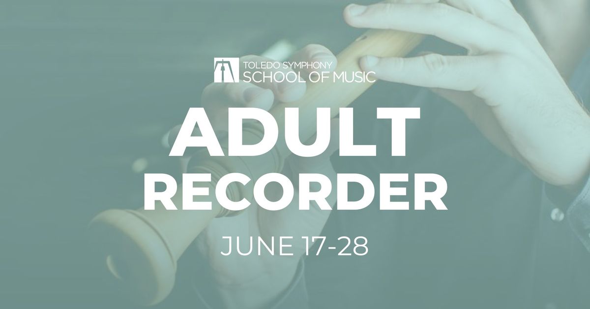 Adult Recorder Classes