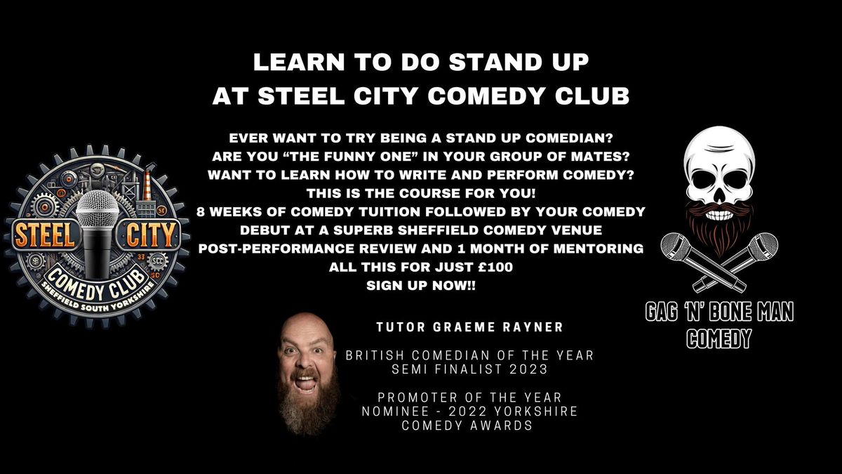 Weekly Stand Up Comedy Course