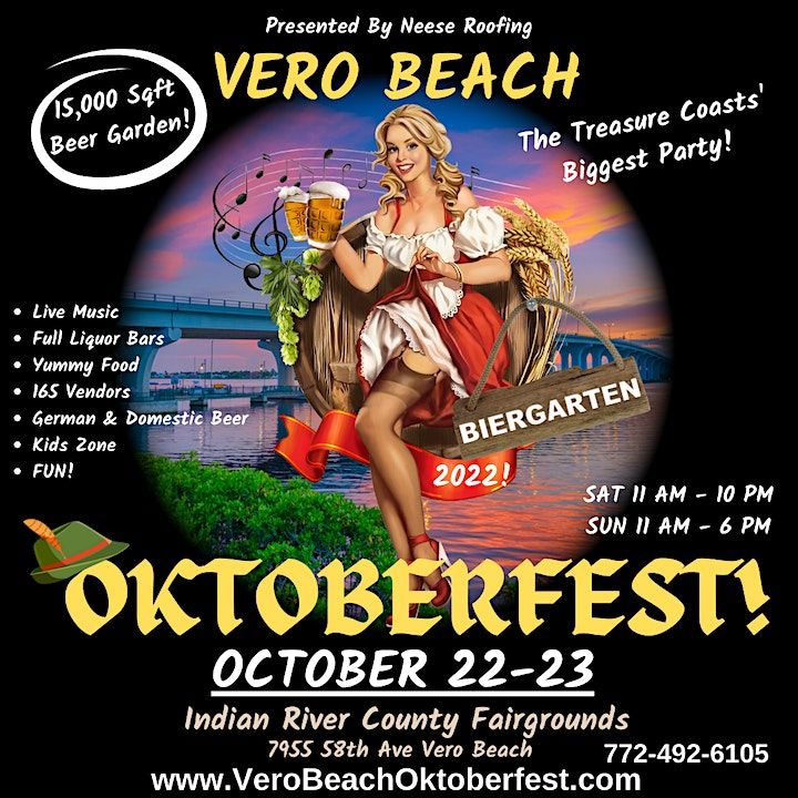 VERO BEACH OKTOBERFEST 2022!, Indian River County Fairgrounds & Expo