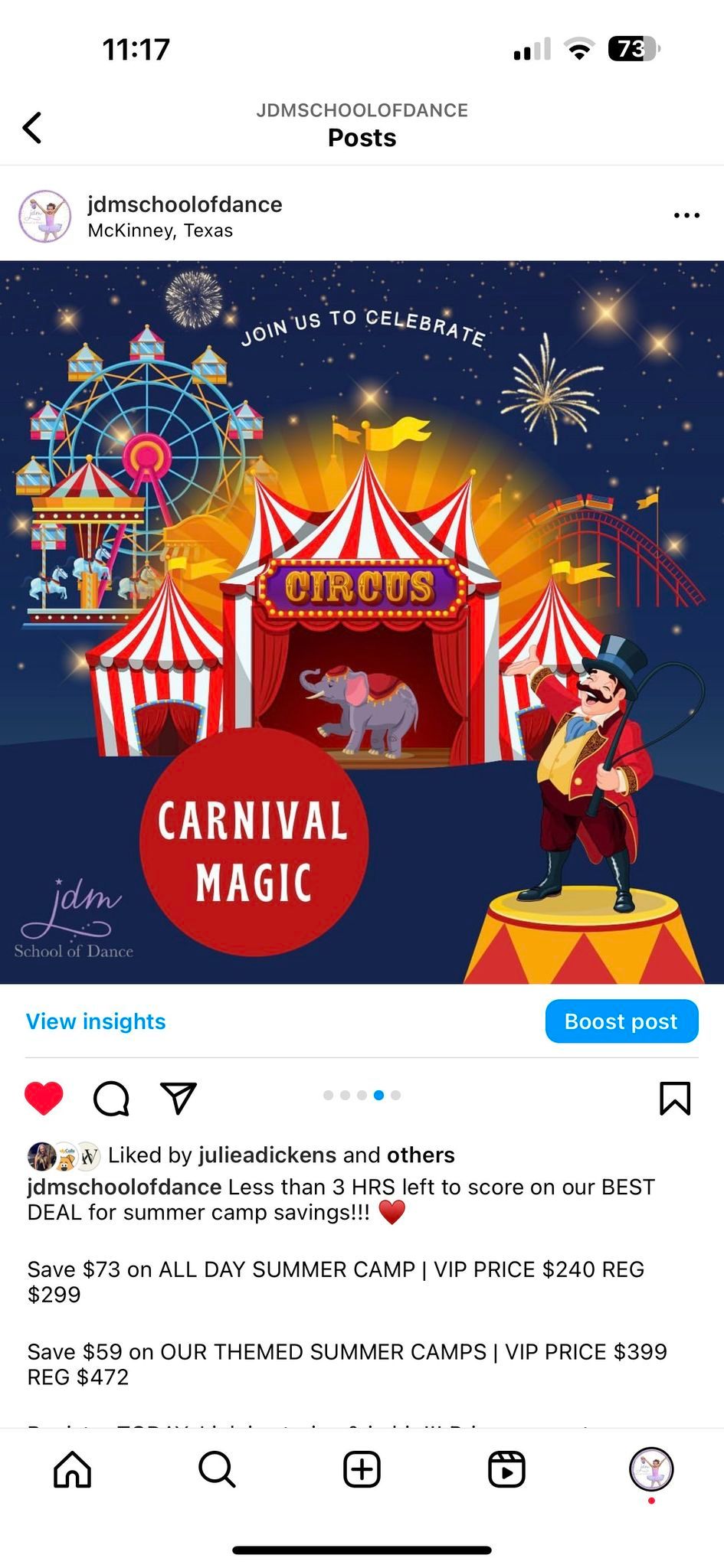 Carnival Magic Summer Camp