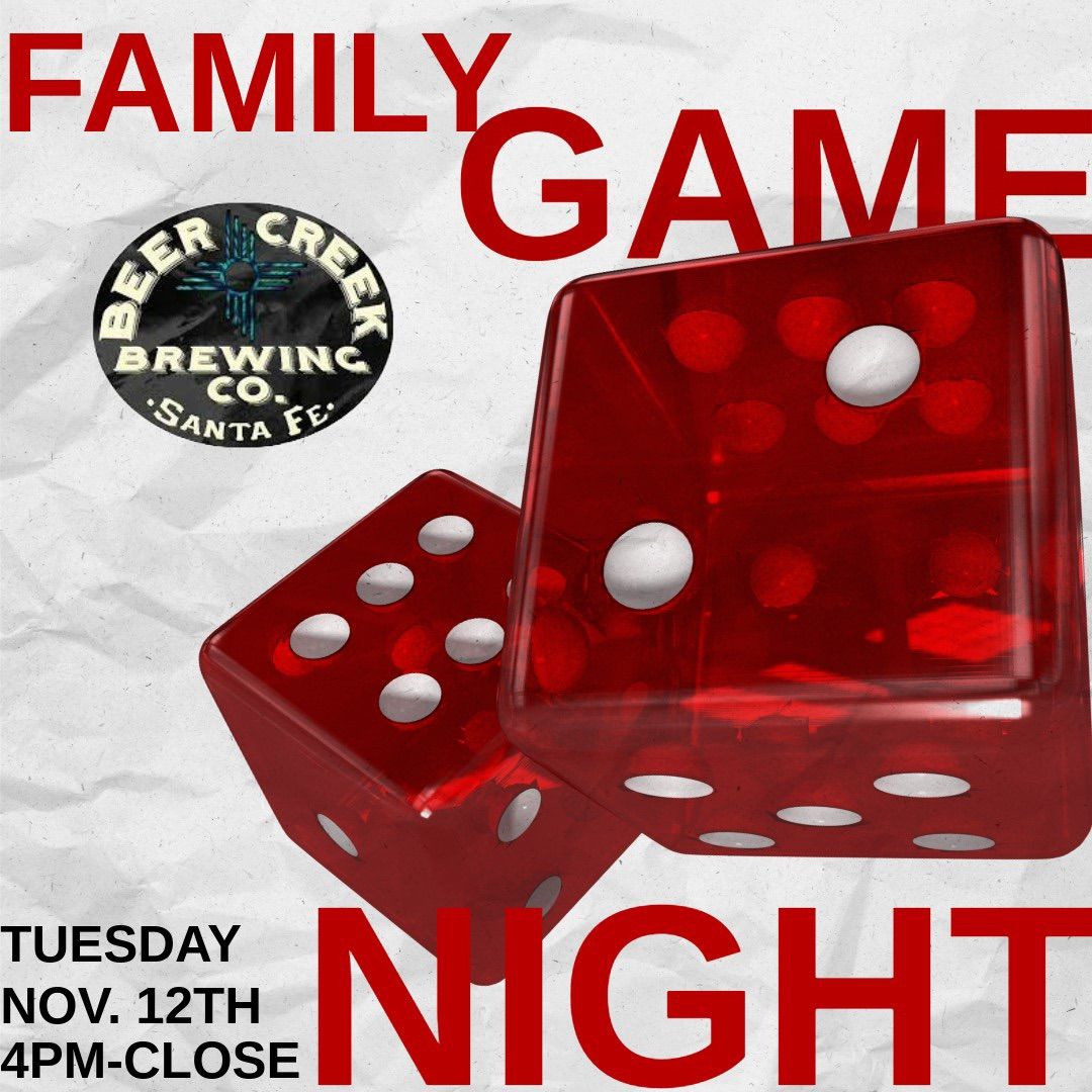 Game Night @ Beer Creek Brewing Co.