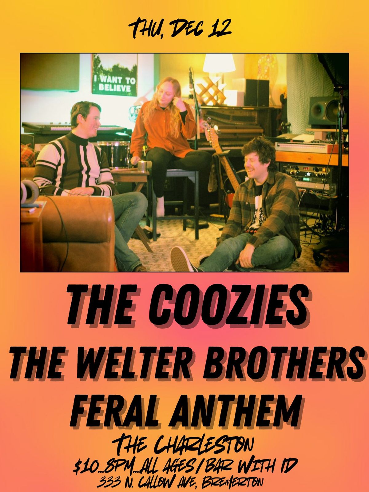 THE COOZIES \/\/ THE WELTER BROTHERS \/\/ FERAL ANTHEM