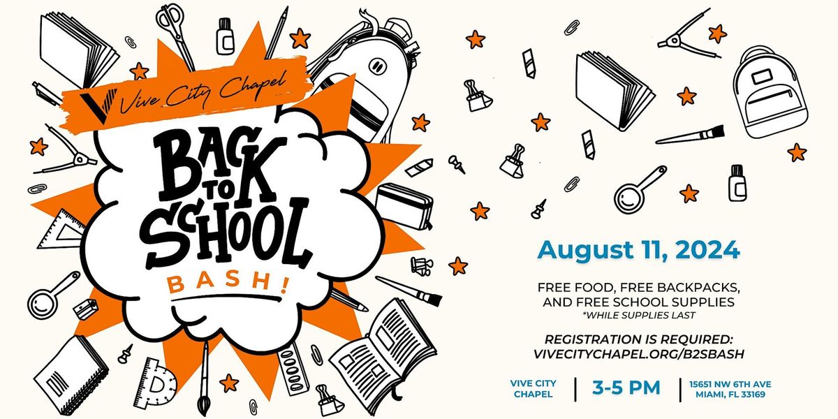 Back-to-School Bash 2024