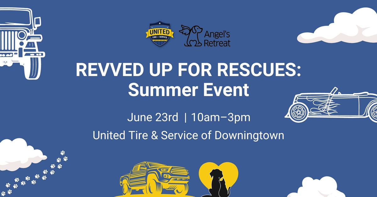 REVVED UP FOR RESCUES: Summer Car Event