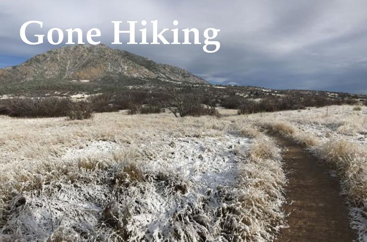 Gone Hiking: Cheyenne Mountain Hike & Coffee Hour \ud83c\udfd4\ufe0f\ud83e\udd7e