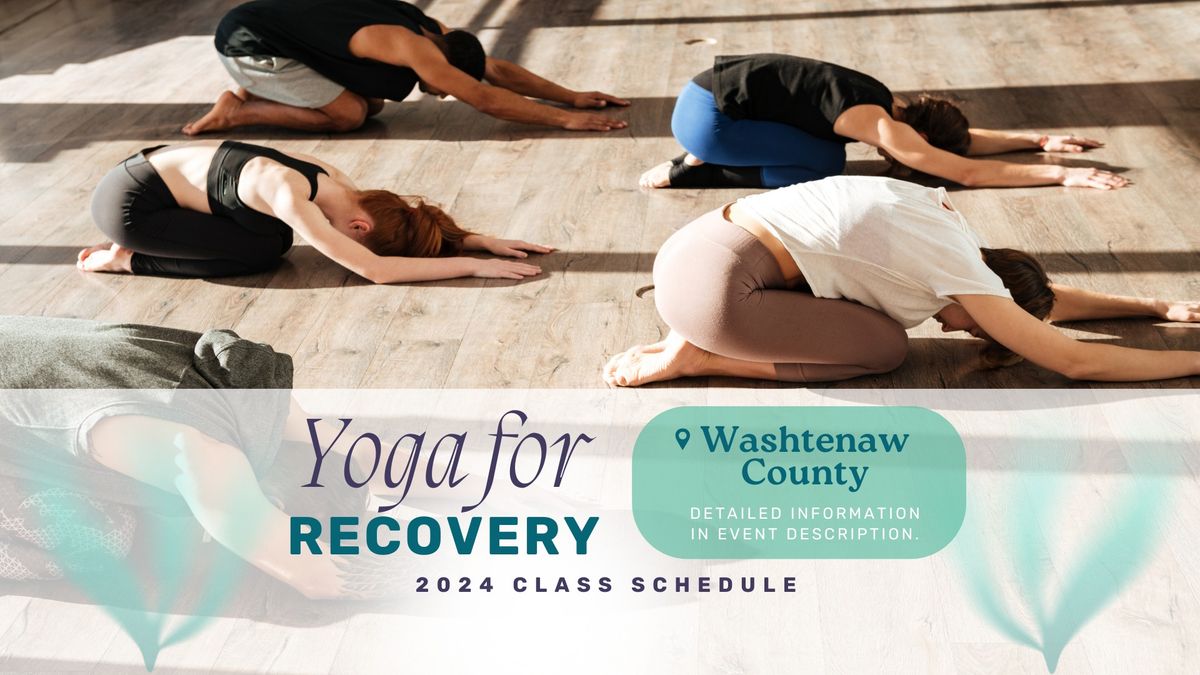 Yoga for Recovery \u2014 Washtenaw County
