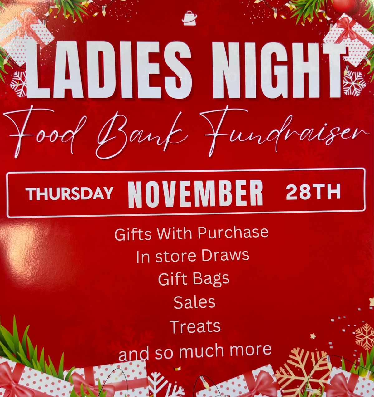 Ladies Night - Food Bank Fundraiser