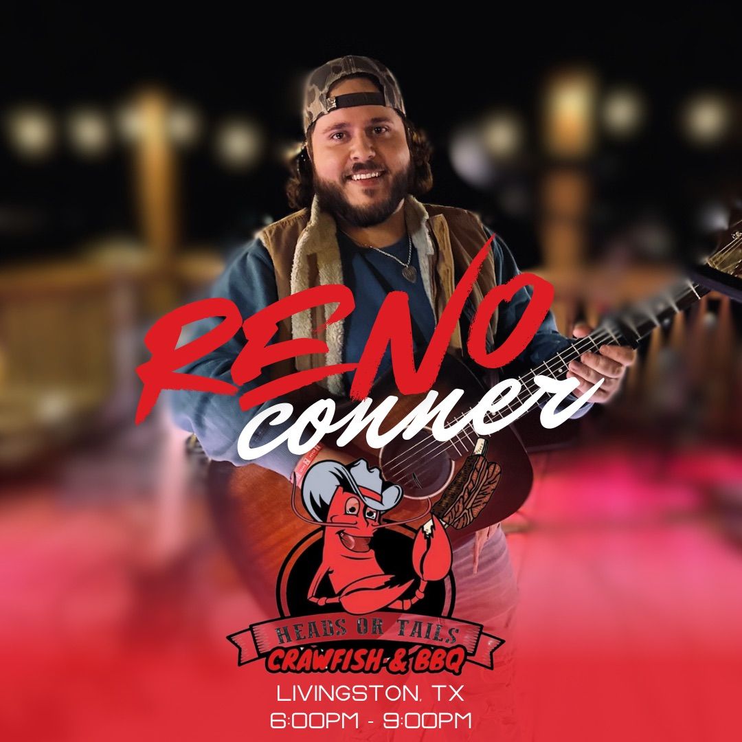 Reno Conner (Acoustic) @ Heads or Tails!