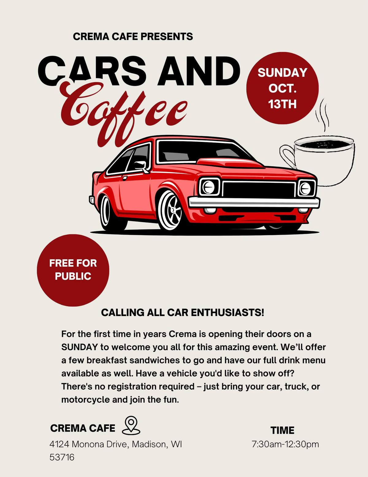 Cars and Coffee