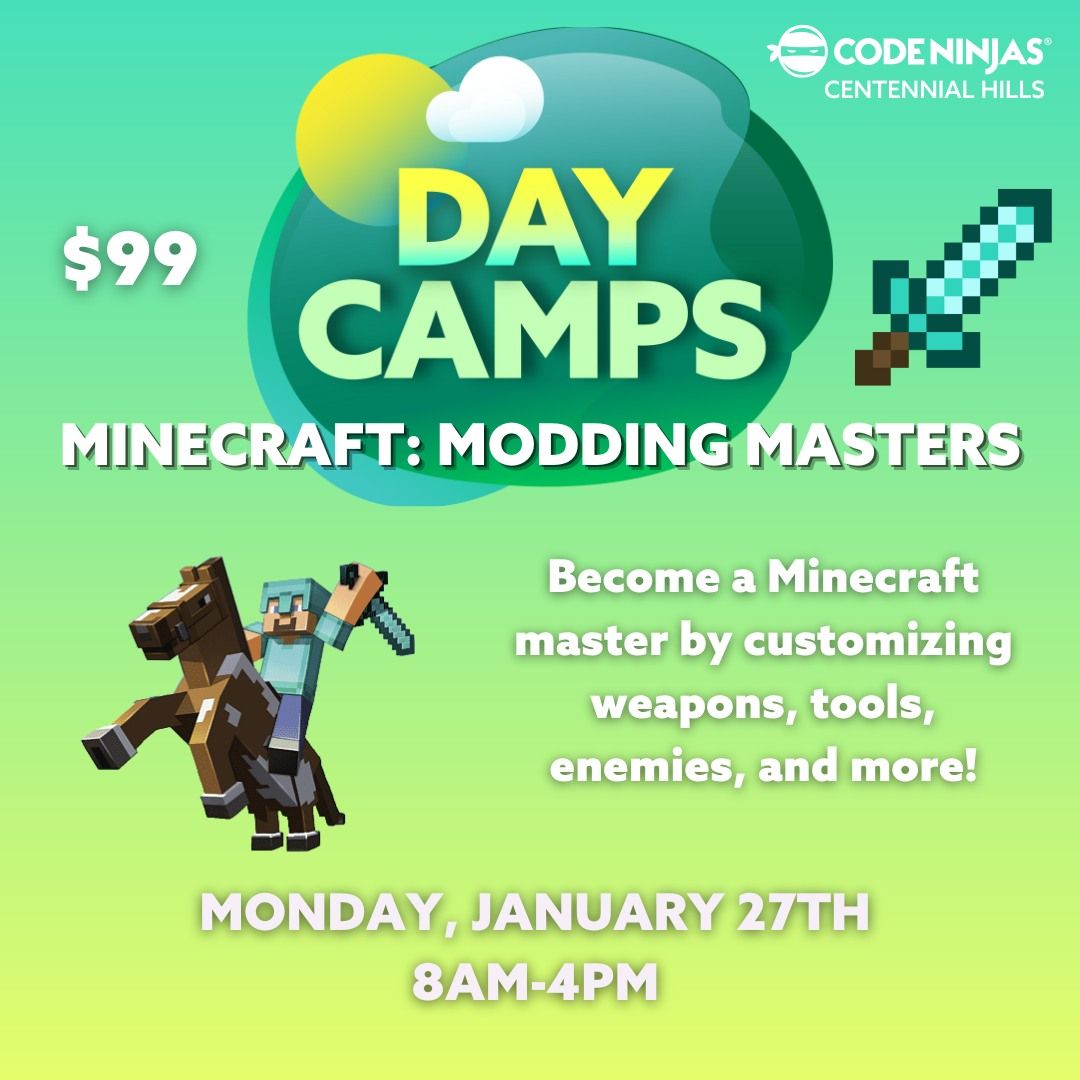 Minecraft: Modding Masters Day Camp