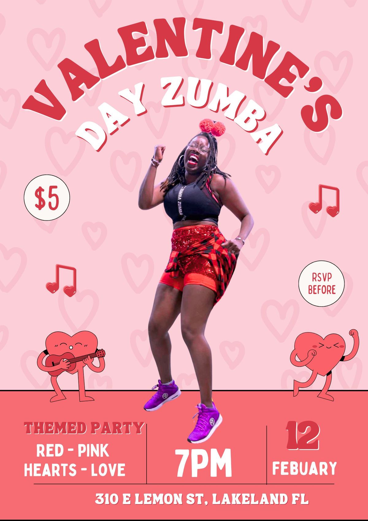 Love On The Dance Floor - Valentine's Day Zumba Party