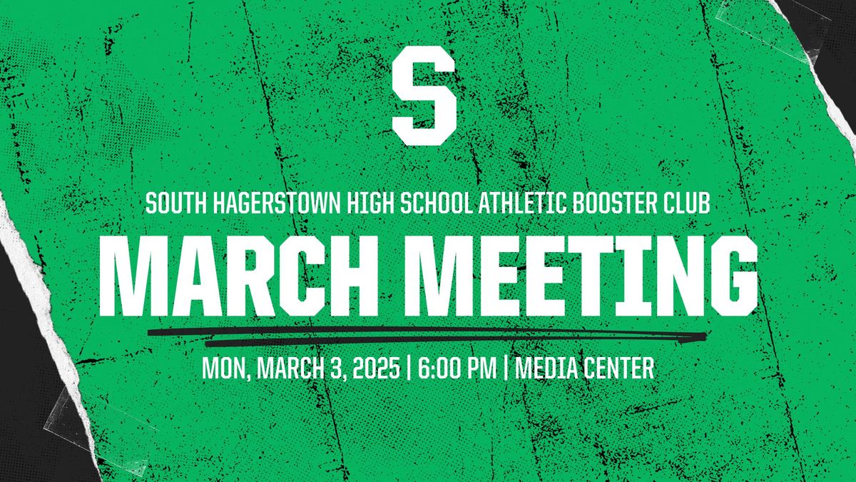 March Athletic Boosters Meeting