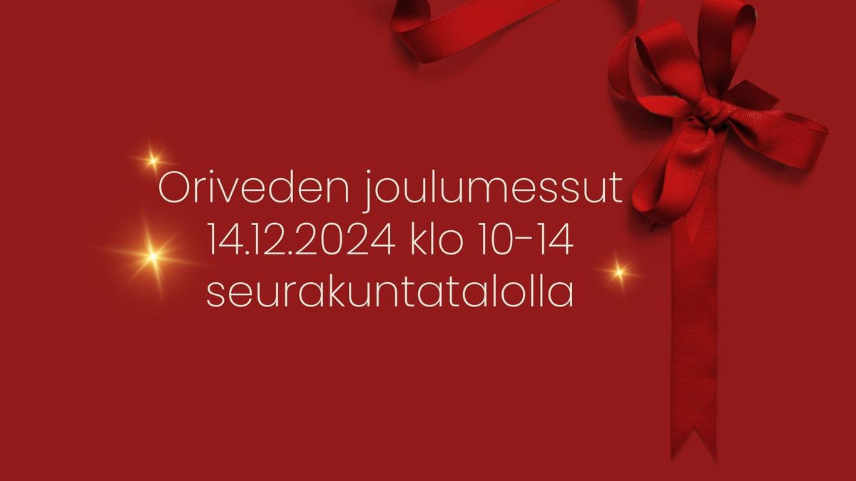 Oriveden Joulumessut