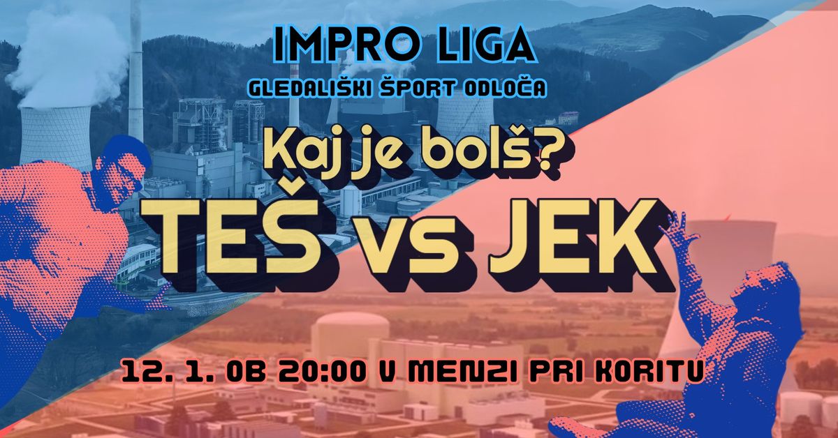 Impro liga: TE\u0160 vs JEK