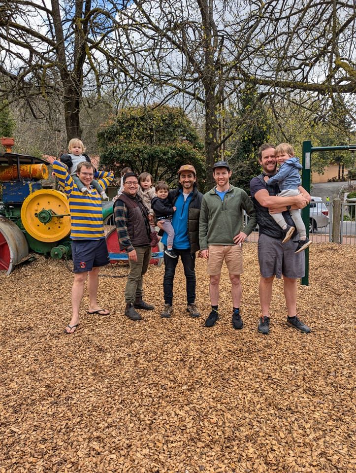 Dads at the park