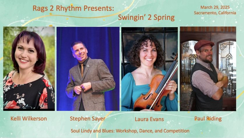 Swingin' 2 Spring:  Soul Lindy and Blues Workshop, Dance, and Competition