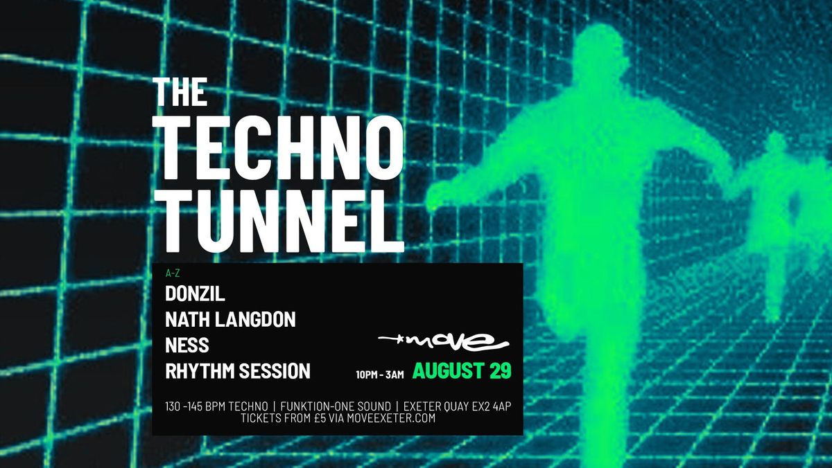 The Techno Tunnel \/\/ Move Exeter 29.08.25