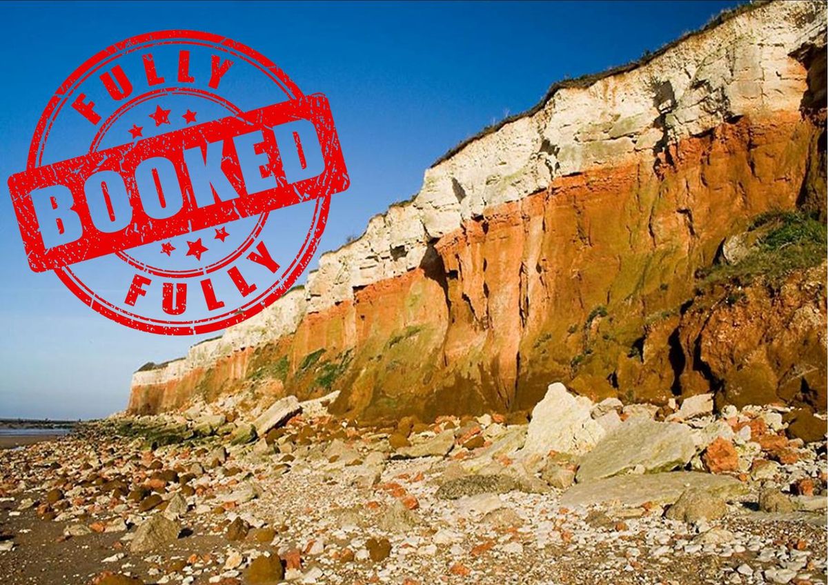 HUNSTANTON FOSSIL HUNTING TRIP FULLY BOOKED