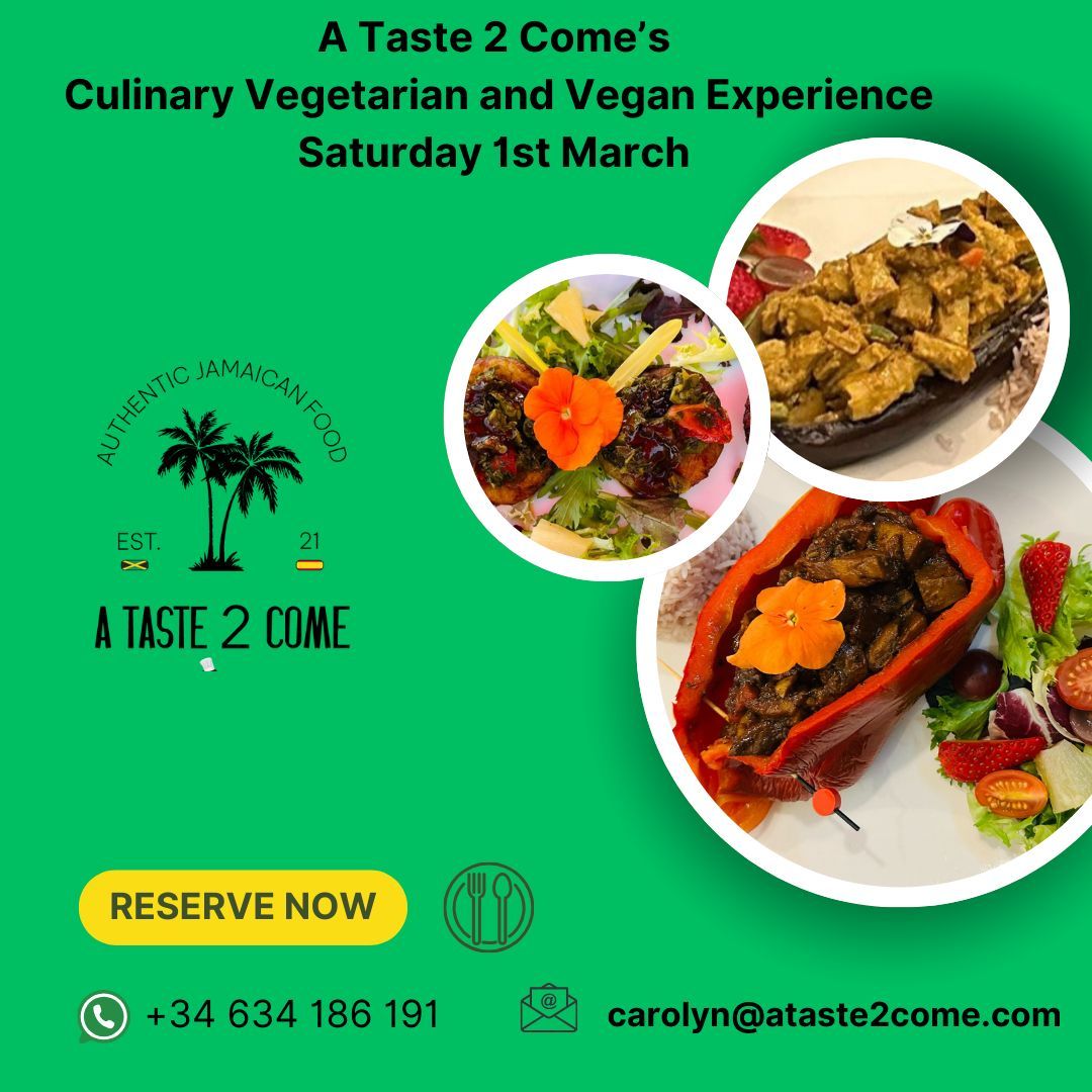 A Taste 2 Come Culinary Vegetarian and Vegan Experience