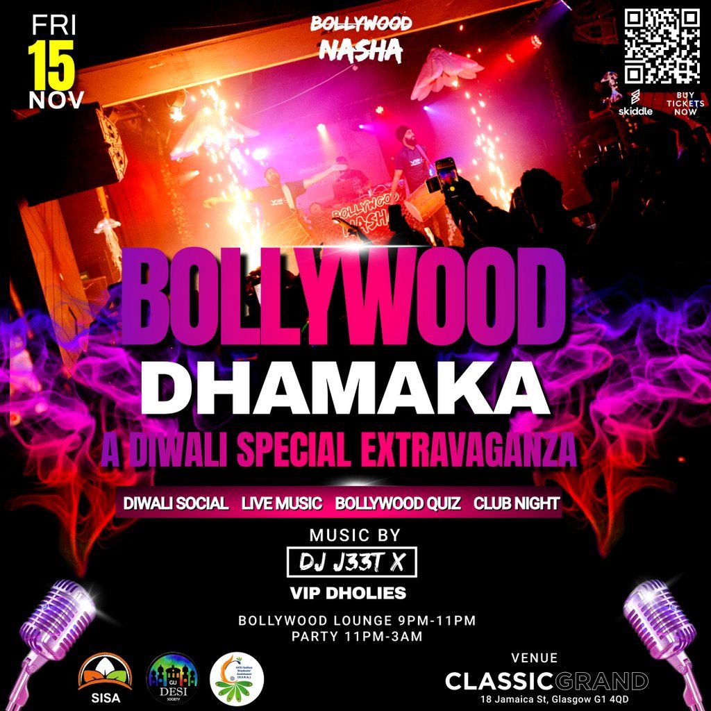 Bollywood Dhamaka:Diwali Party 2024: Glasgow