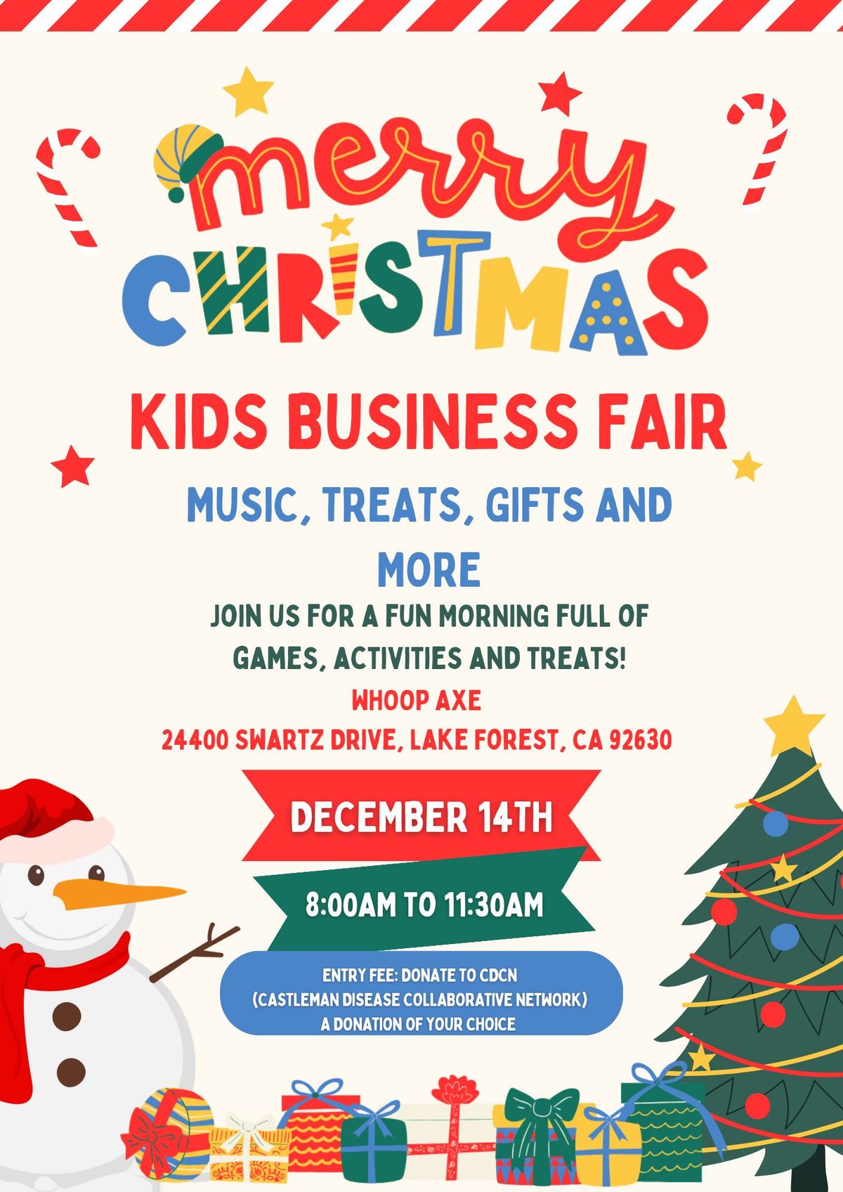 Christmas Kids' Business Fair 