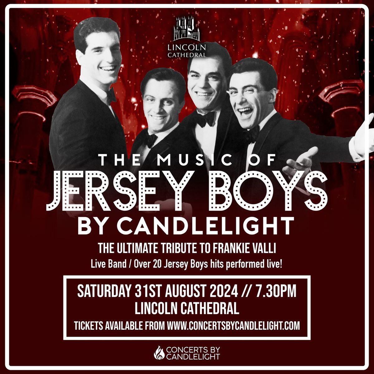 The Music Of Jersey Boys By Candlelight At Lincoln Cathedral