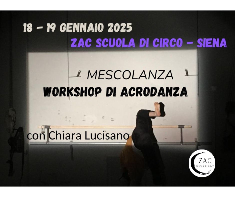 WORKSHOP DI ACRODANZA con Chiara Lucisano