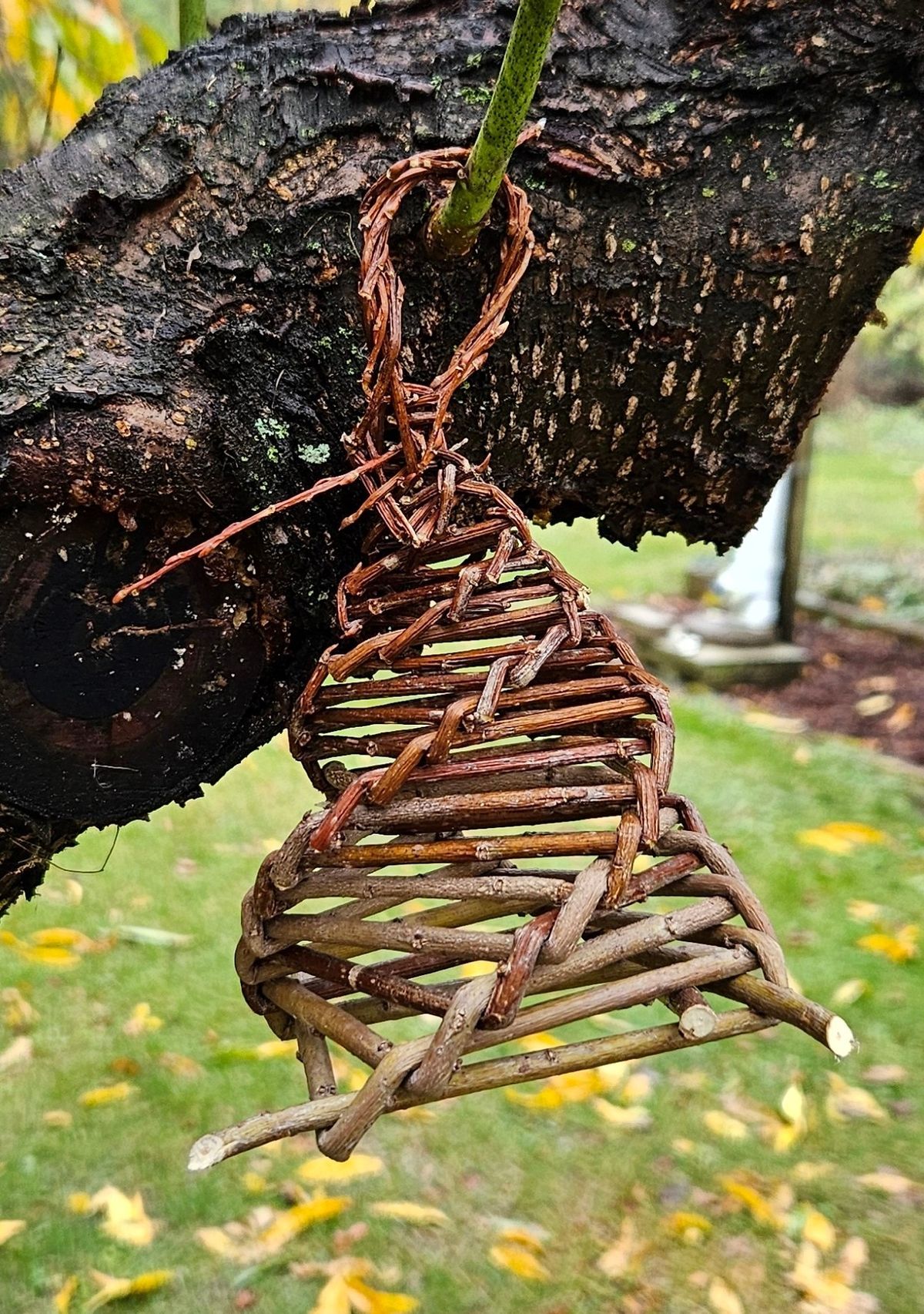 Willow Suet Birdfeeder