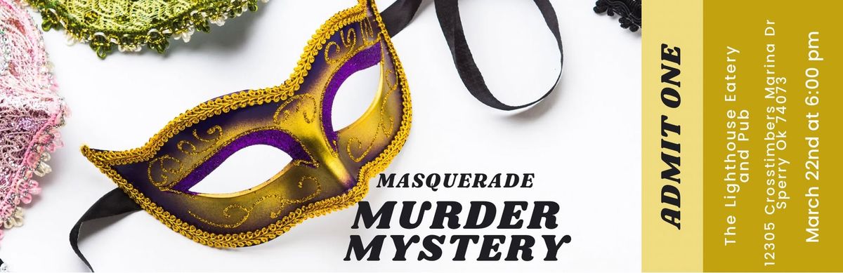 Masquerade Murder Mystery Dinner