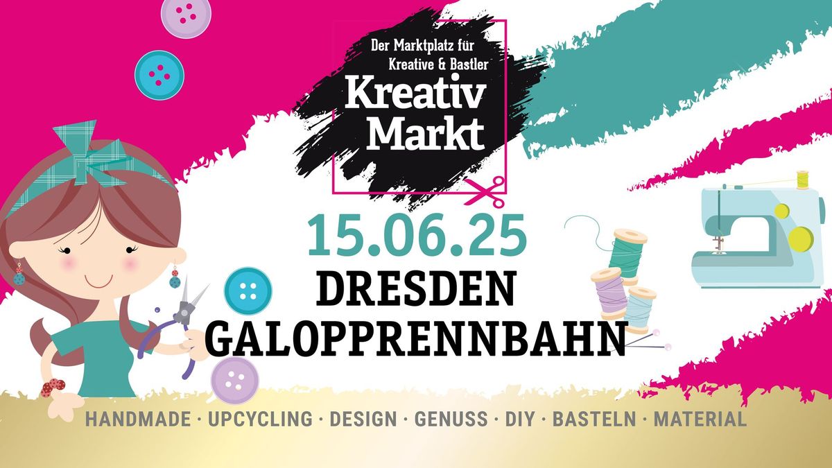 Kreativmarkt \/ Galopprennbahn Dresden