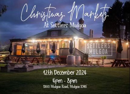 Settlers Community Christmas Markets. 