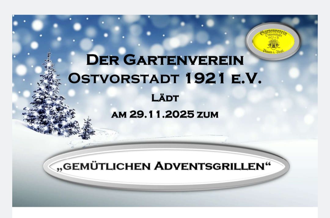 Gem\u00fctliches Adventsgrillen 2025