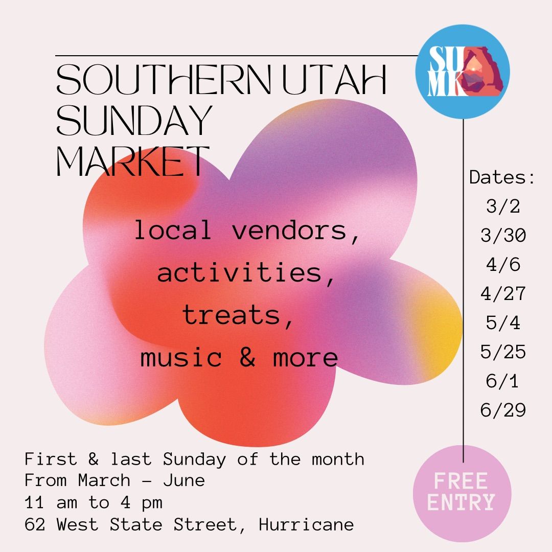 Southern Utah Sunday Market \u2728