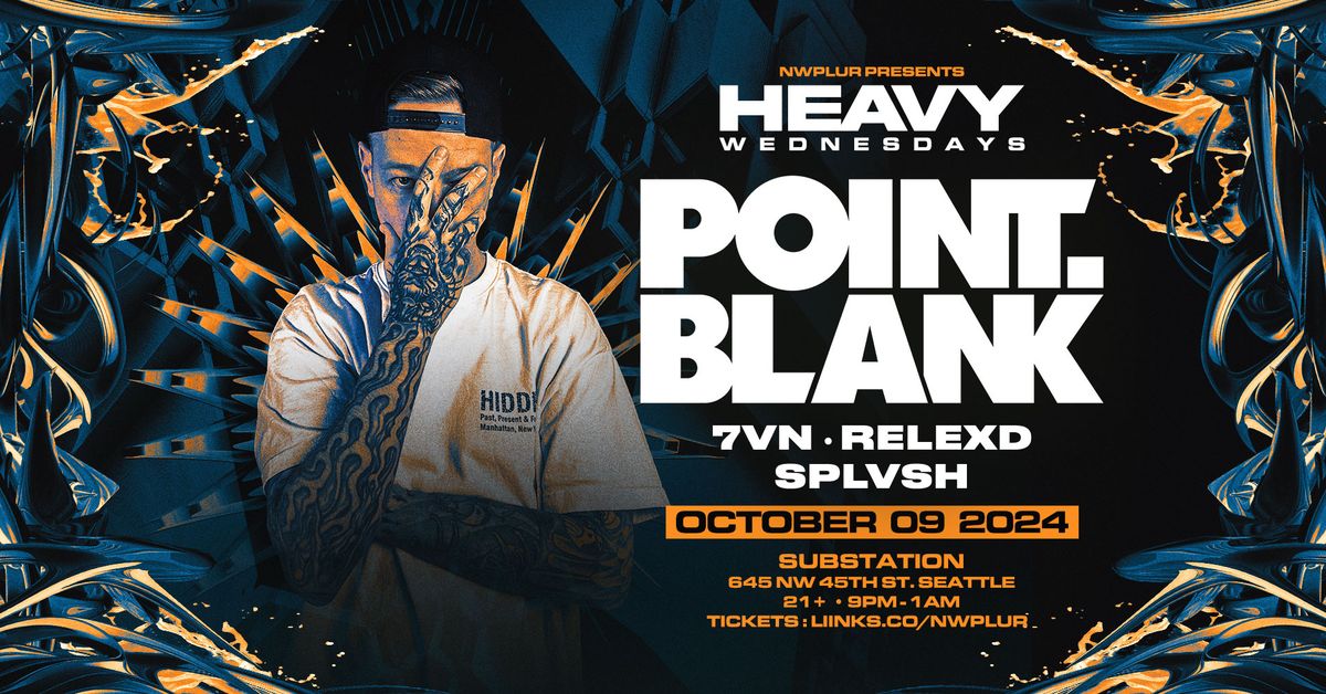 NWPLUR presents: Point.Blank