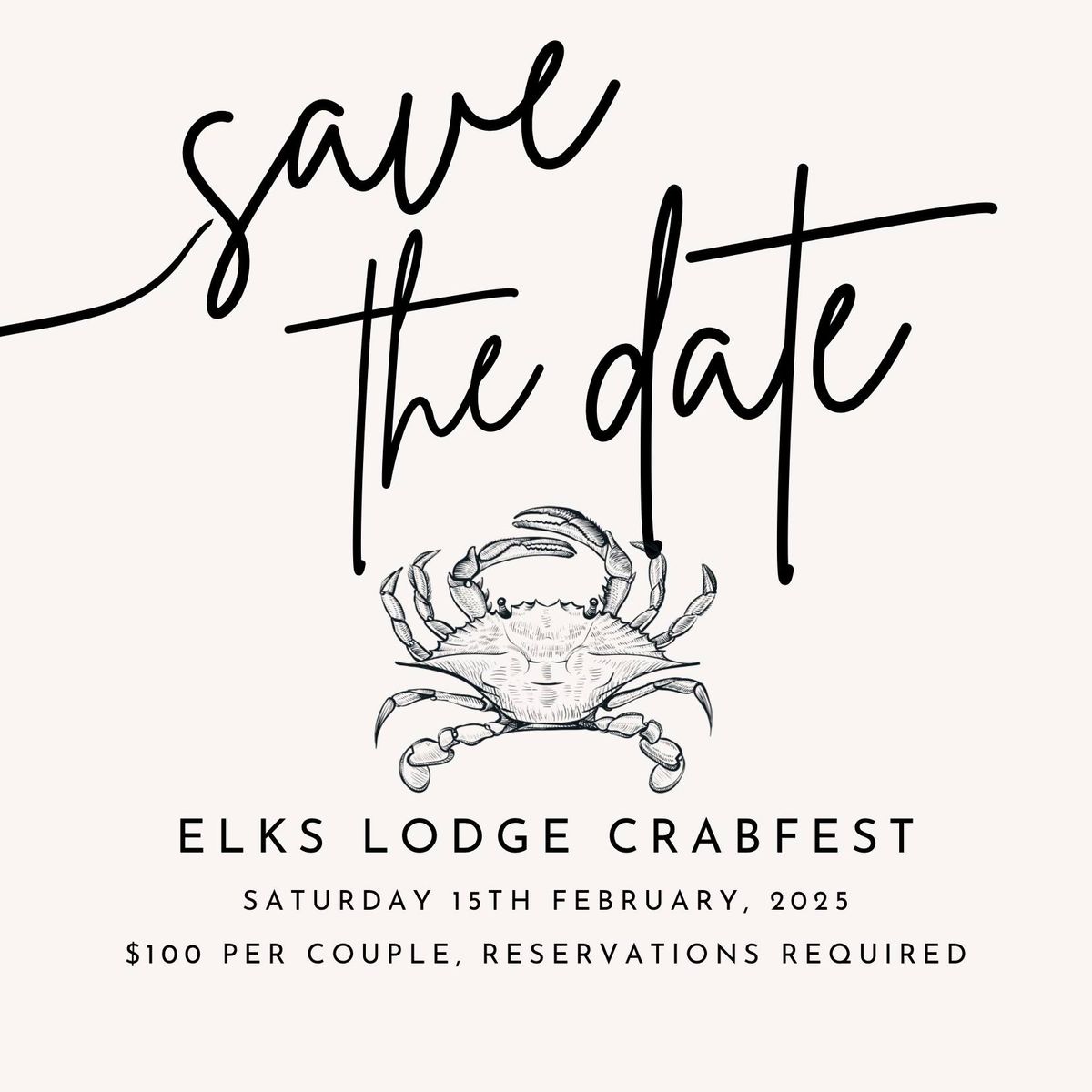 The Flagstaff Elks Annual Crab Feast