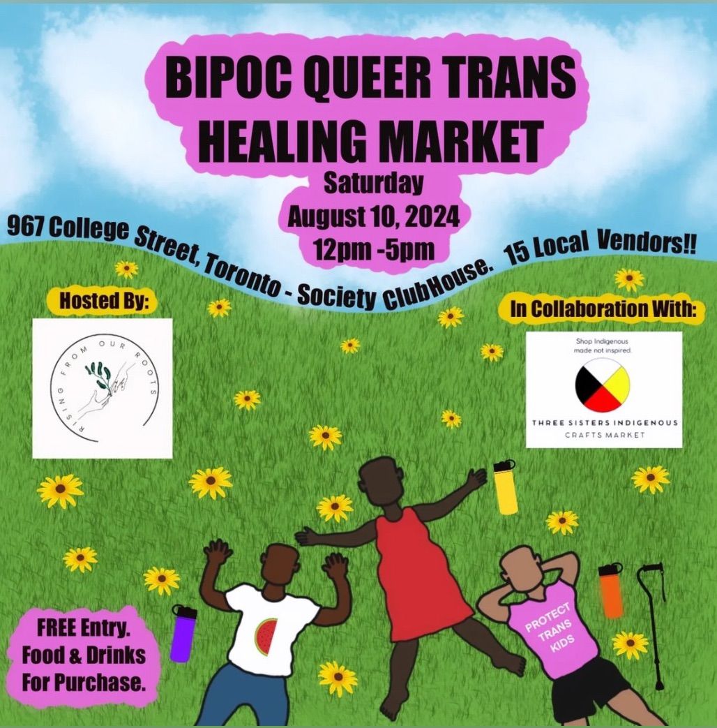 BIPOC queer trans Healing Market