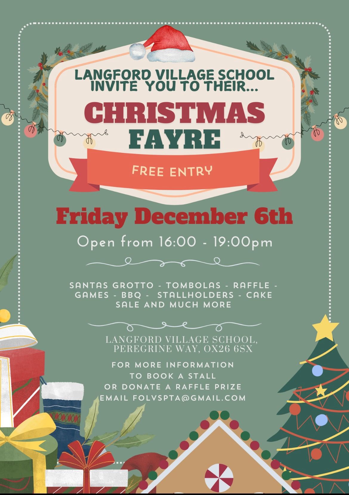 Langford Village School Christmas Fayre 